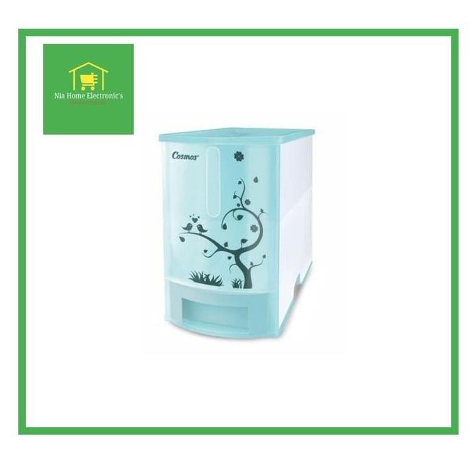PROMO DISKON - Cosmos Rice Box / Tempat Penyimpanan Beras 7kg Cosmos 007 Pundi