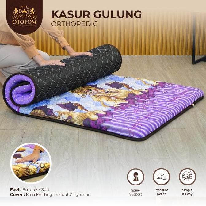 PROMO DISKON - OTOFOM Kasur Gulung Orthopedic Otofom busa Rabonded furniture Tebal Mewah