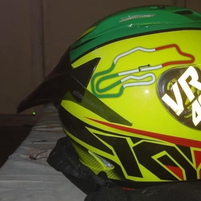 SPOILER KYT RC7 / SPOILER HELM RC7 Motorcycle Original