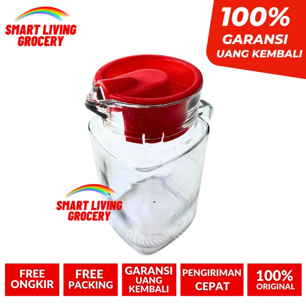 Update PITCHER TEKO GELAS KOTAK Kaca 500 ML PITCHER TEKO GELAS JAR KACA BELING KOTAK KECIL BESAR TEM