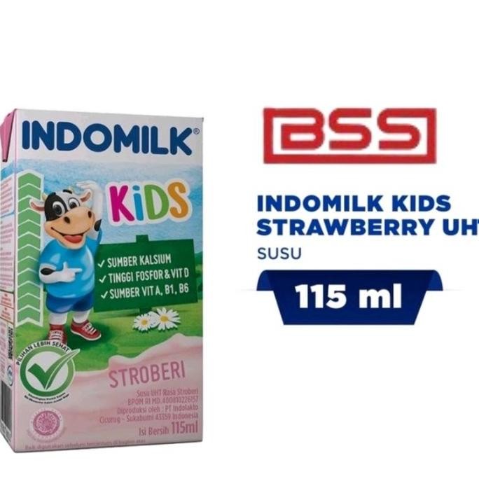 New [BSSQLY] Susu UHT Indomilk//Milk Life-1Dus Tidak Bisa Mix Rasa