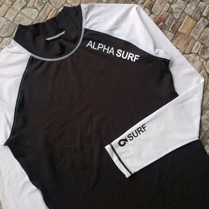 Rashguard Surfing renang pria  preloved original, Diving Rashguard branded