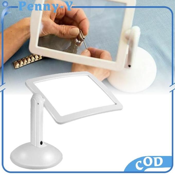 Kaca Pembesar Dengan Lampu Kaca Pembesar Lipat Rotasi 360 Derajat Kaca Pembesar Baca Kaca Pembesar L