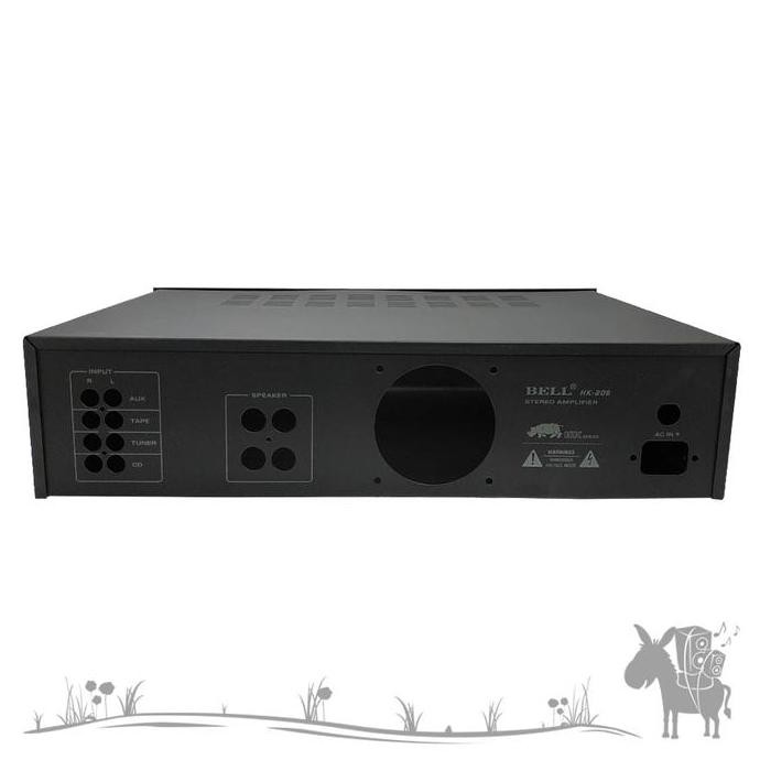 Box Hk206 Hk 206 Hk-206 Power Amplifier Audio Casing Amplifier Bell