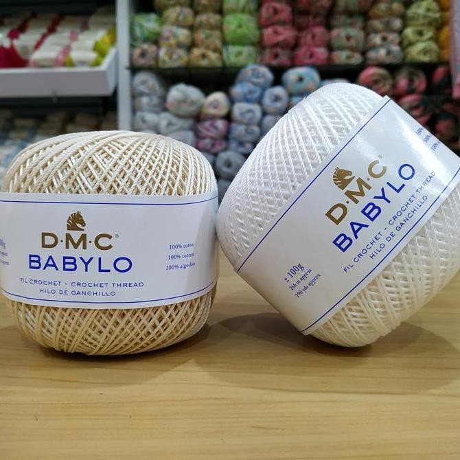Benang Rajut Crochet Import DMC BABYLO 100g KAR