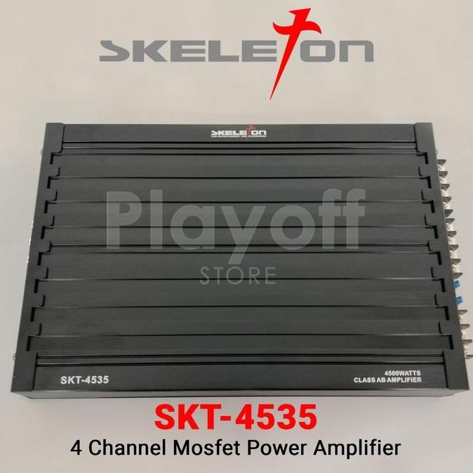Skeleton Power Amplifier 4 Channel Skt-4535