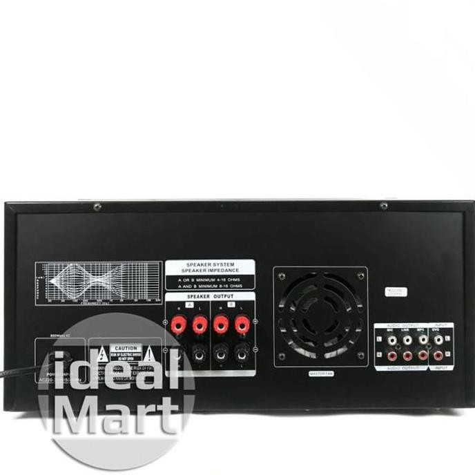 Amplifier Jack Rodwell Jr 4000 Ampli Karaoke A4000 Bbe Processor