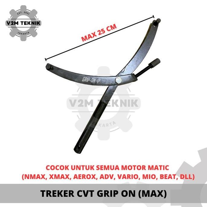 Treker Cvt Grip On Max / Kunci Treker Kopling Matic Cvt Universal Nmax Xmax Aerox Lexi Adv Vario Mio