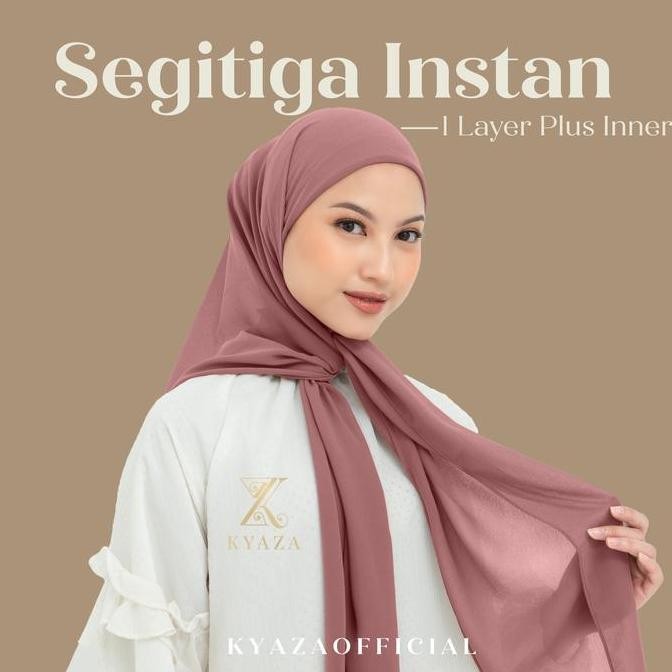 Promo Hijab Segitiga Instan Inner 1 Layer | Segitiga Instan 1 Layer | Segi3 Inner 1 Layer | Segiempa