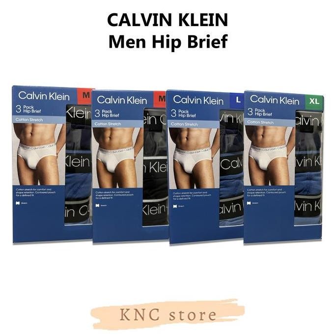 Promo Calvin Klein Underwear Men Cotton Stretch Hip Brief COD