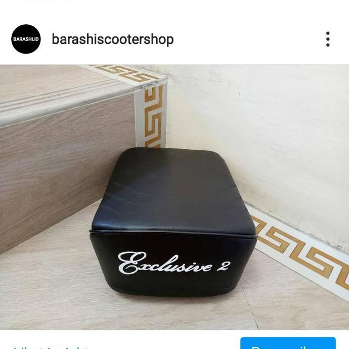jok belakang mg vespa exclusive original