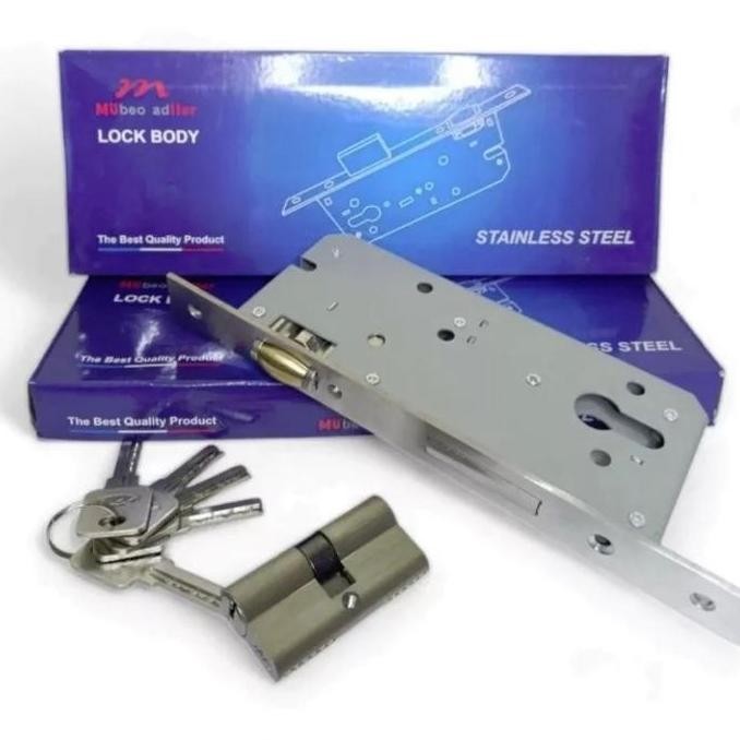MULLER Body Pelor Pintu Kupu Tarung / Body Kunci Pintu Rumah
