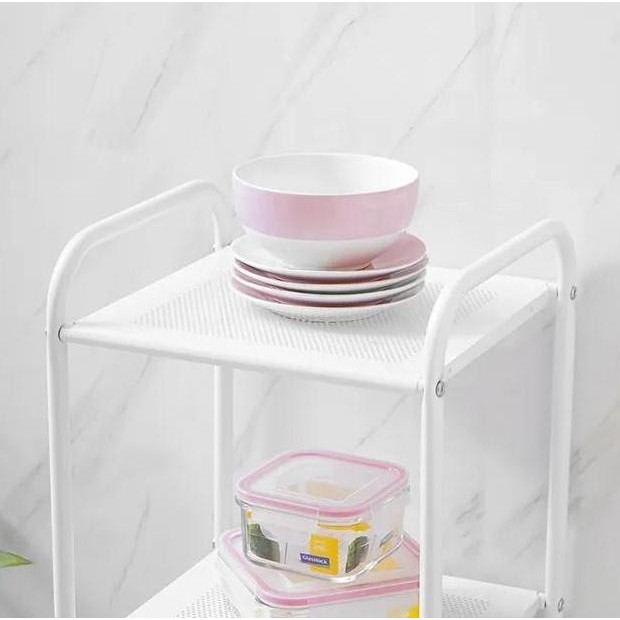 Rak Serbaguna Informa 3 Tier Storage Shelf White