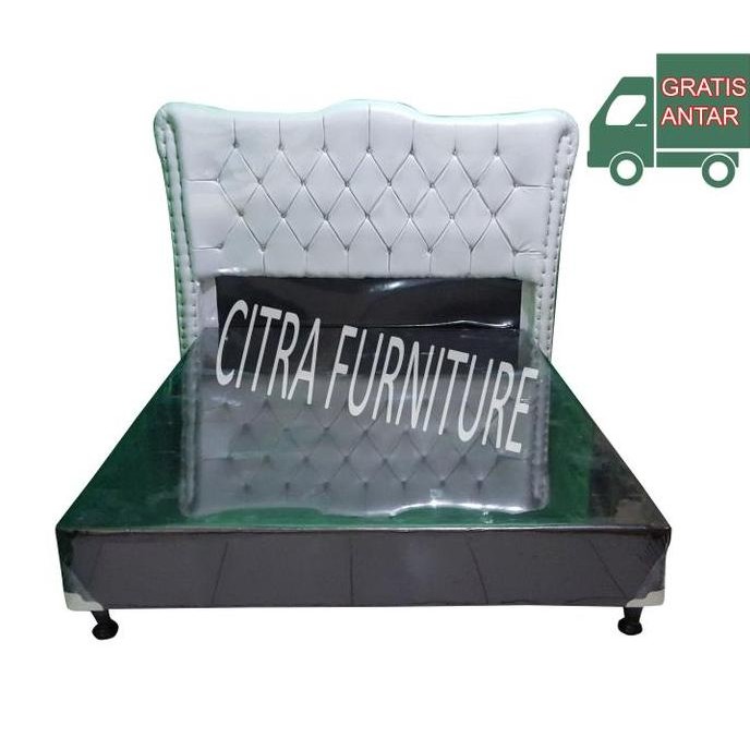 Dipan divan sandaran untuk springbed atau kasur (160x200)-ROYAL SALUTE