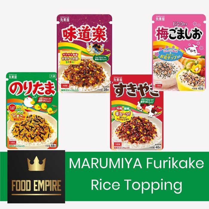 MARUMIYA Furikake Rice Topping | Abon Tabur Jepang