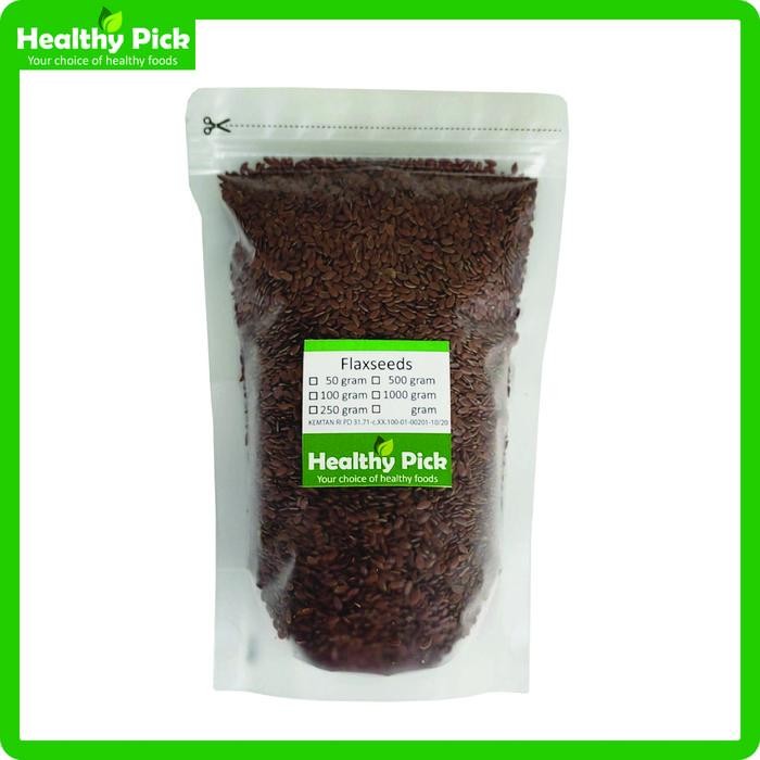 Brown Flaxseed 1kg Biji Rami