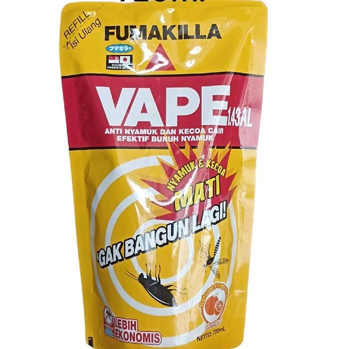 Fumakilla Cair Refill 720ml Obat Nyamuk Semprot Ampuh