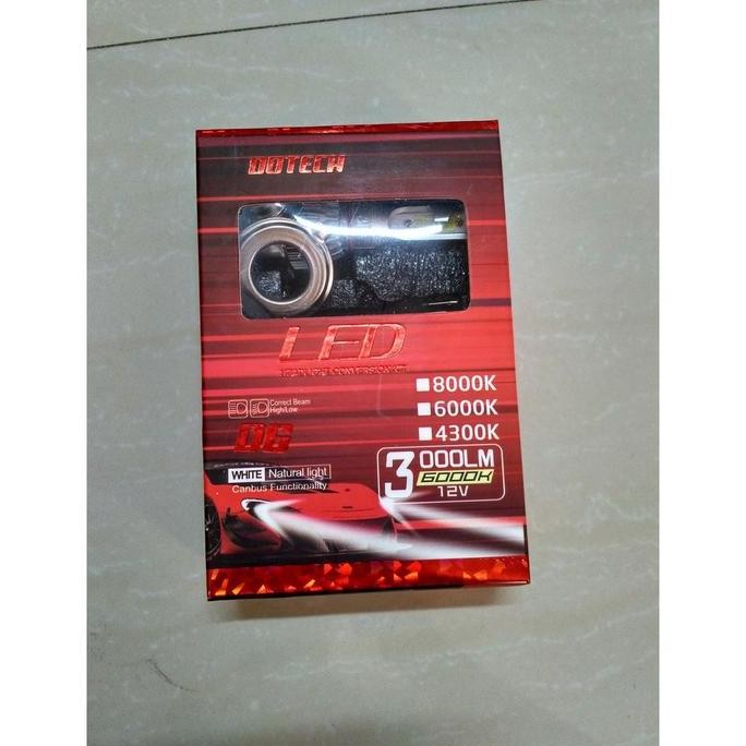 Bohlam Led H4 Dotech Putih