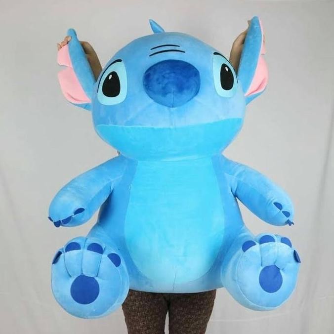 Boneka Stitch Jumbo Xxl Ukuran 70 Cm Besar Halus Dan Lembut