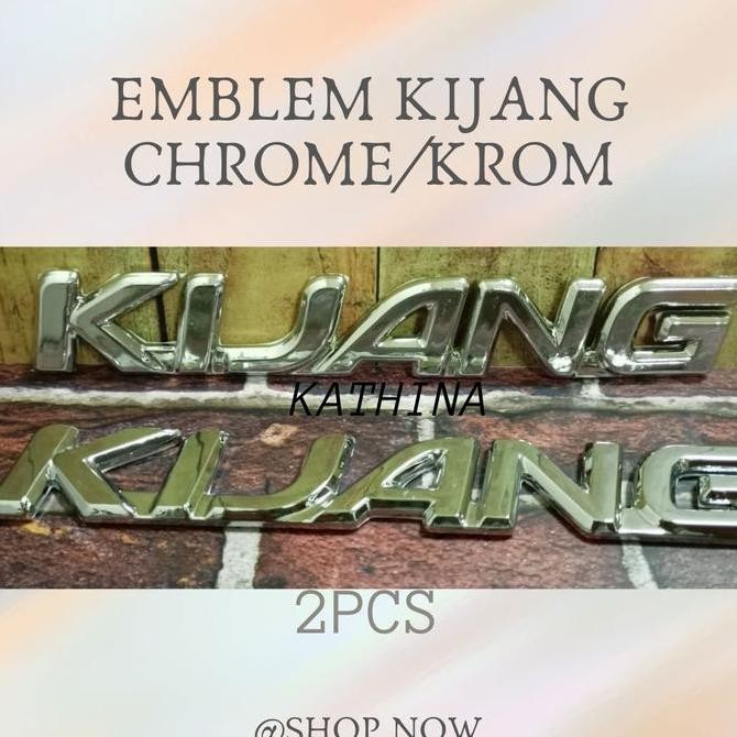 Paket Emblem Logo Kijang Mobil Kijang Kapsul Cover Krom Murah