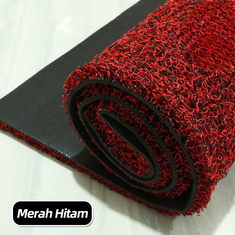 Keset Karpet PVC Mie Bihun 50 x 120cm tebal 16MM keset anti slip 2 warna