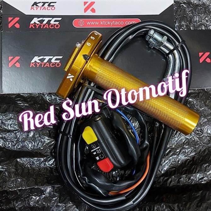 Gas Spontan Tx 02 Ktc kytaco + Stater Rx king Nmax Aerox Ninja R15 pcx Motocycle Original