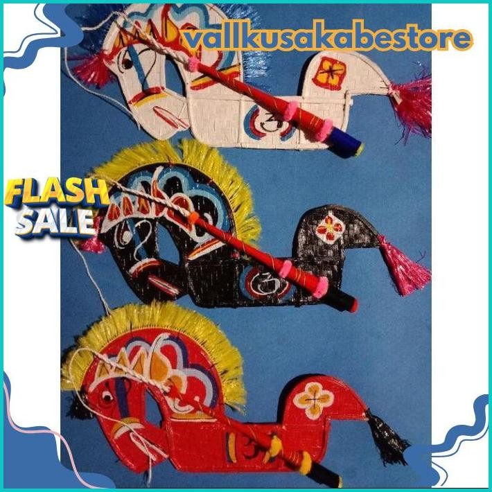 (Kirim Cepat) kuda SD Grosir Kuda lumping dan cambuk kepang jaranan paket kepang SALE