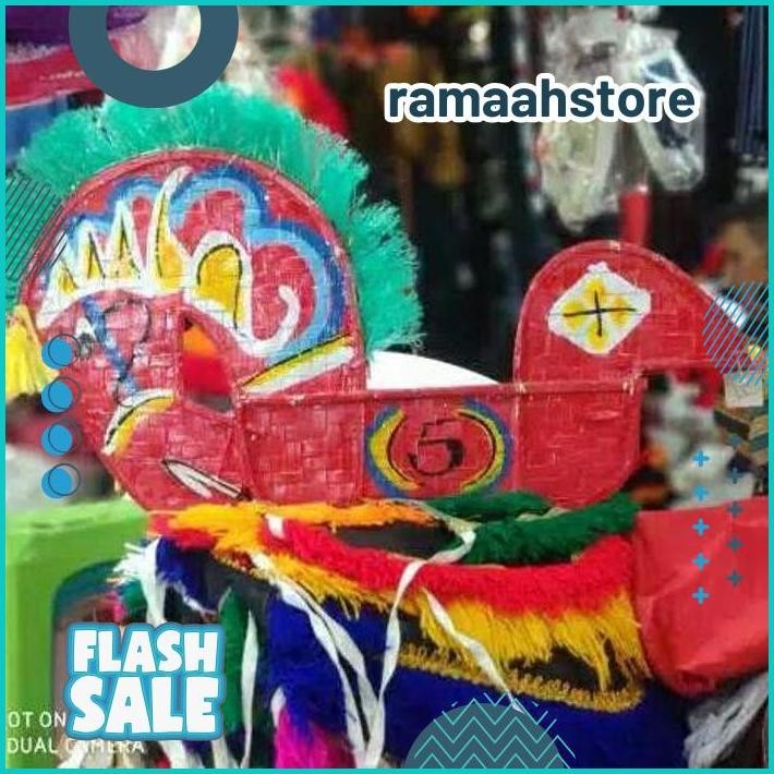 BISA COD PENGRAJIN KUDA LUMPING kepang ANAK SD Kuda lumping 80cm kuda besar anak free cambuk tari MU