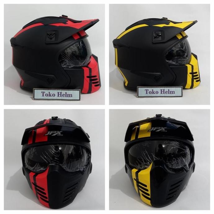 Helm Fullface Jpx Mx Motif 04 Marz