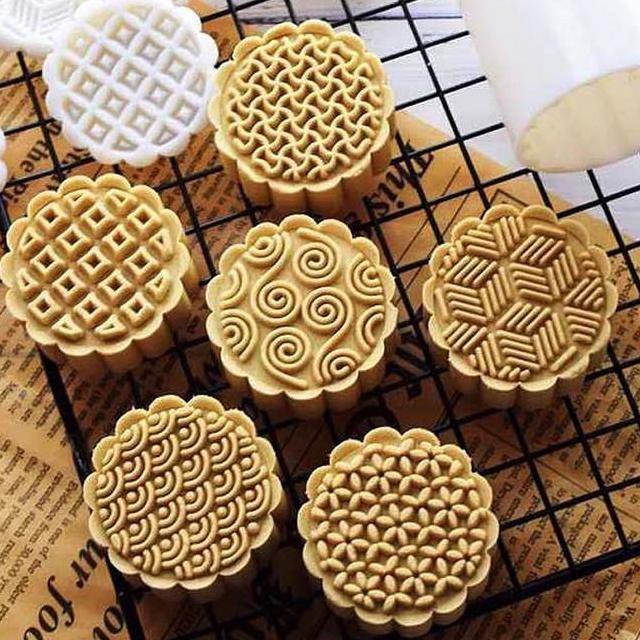 INSTAN CETAKAN MOONCAKE 100GR BULAT CETAKAN KUE BULAN 100GR CETAKAN MOONCAKE MODEL JEPANG 125GR LARI