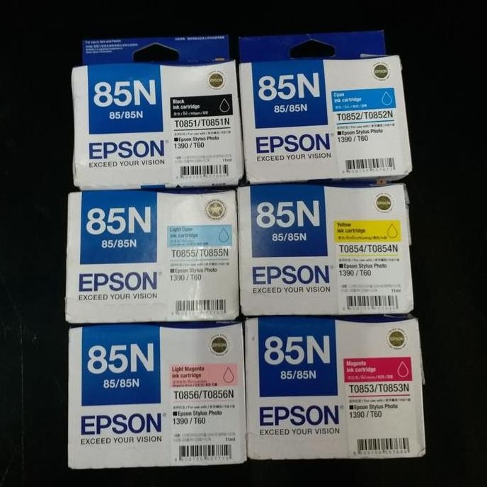 DY103 >> Tinta Epson 85N 1390/T60 All Color Original