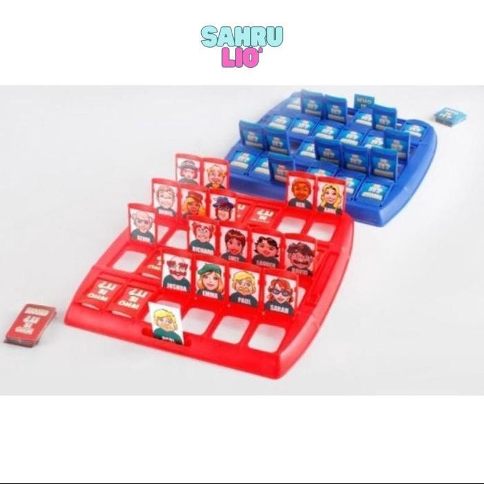 Viral Mainan Anak Tebak Gambar Board Game  Who is it - Mainan Tebakan Gambar 1556 Sale