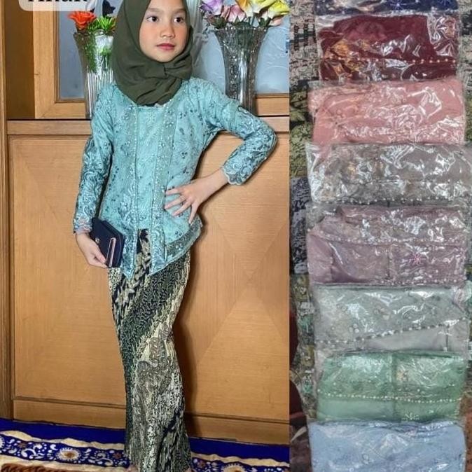 KEBAYA KUTU BARU ANAK/KEBAYA ANAK PEREMPUAN UMUR 3-12 TAHUN