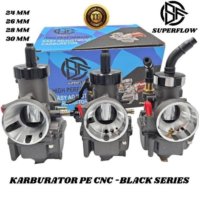 KARBURATOR KARBU PE 24 26 28 SUPERFLOW - KARBURATOR KARBU PE24 PE26 PE28 SUPERFLOW RACING SKEP KUNIN