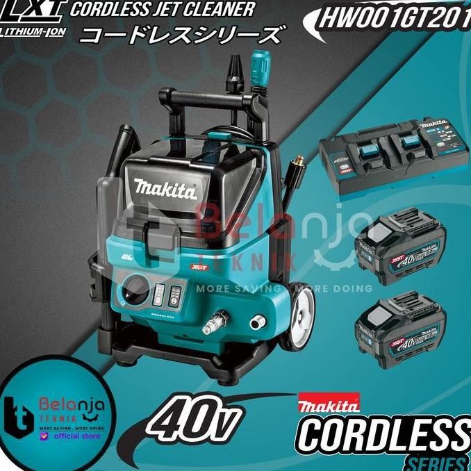 Makita Jet Cleaner Cordless HW001GT201 High Pressure Mesin Cuci 40V