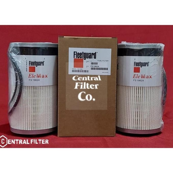 FS19624 Fuel Filter Fleetguard // FS 19624  // FS19624 TERBARU