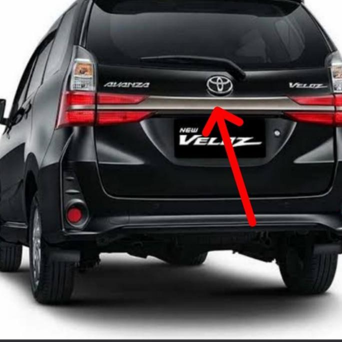 Trunklid/List Chrome Pintu Bagasi Avanza Veloz 2019/2021 Original Terbaik