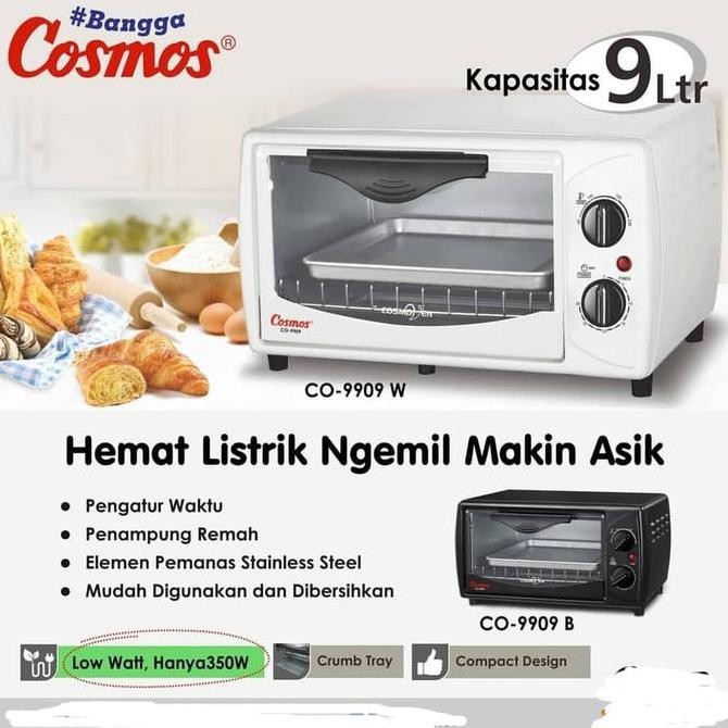 Oven Cosmos Oven Low Watt 350watt CO 9909