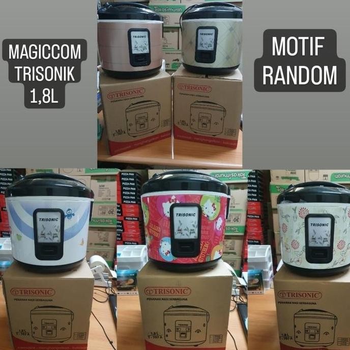 Magic com 1,8 liter Trisonic/Rice cooker Trisonic 1.8L(T-707)