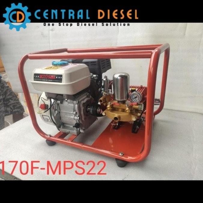 Alat doorsmeer/ Mesin steam jet pencuci mobil Motoyama GX200 + Sprayer