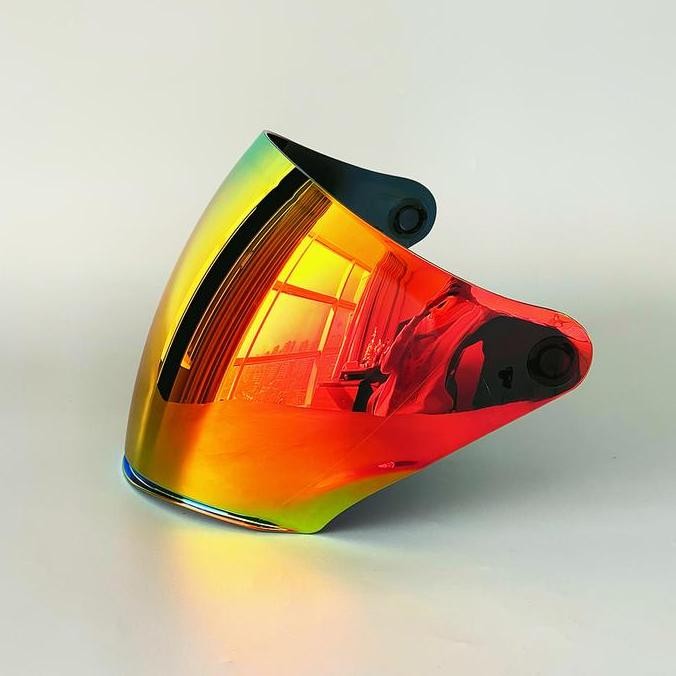 KYT NFJ Helm KYT NFJ Visor Helm Kyt Nfj Iridium Blue Silver Red Gold aksesoris helmet Motor Motorcyc