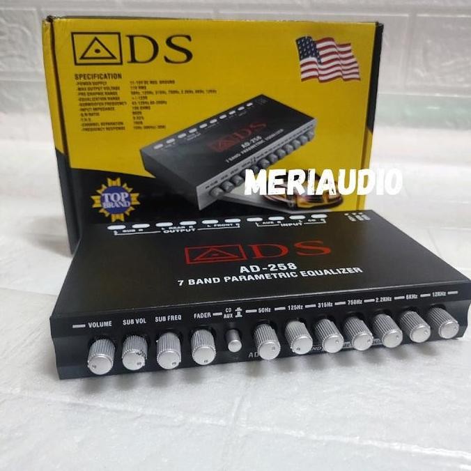 Pream Parametrik Ads Ad 258 Pream Equalizer