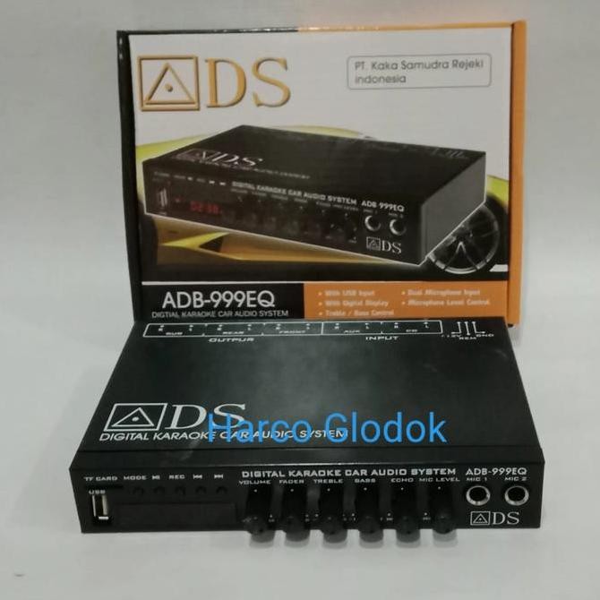 Parametrik Pre Amp Ads Adb-999Eq Equlizer Ads -999Eq Bluetooth