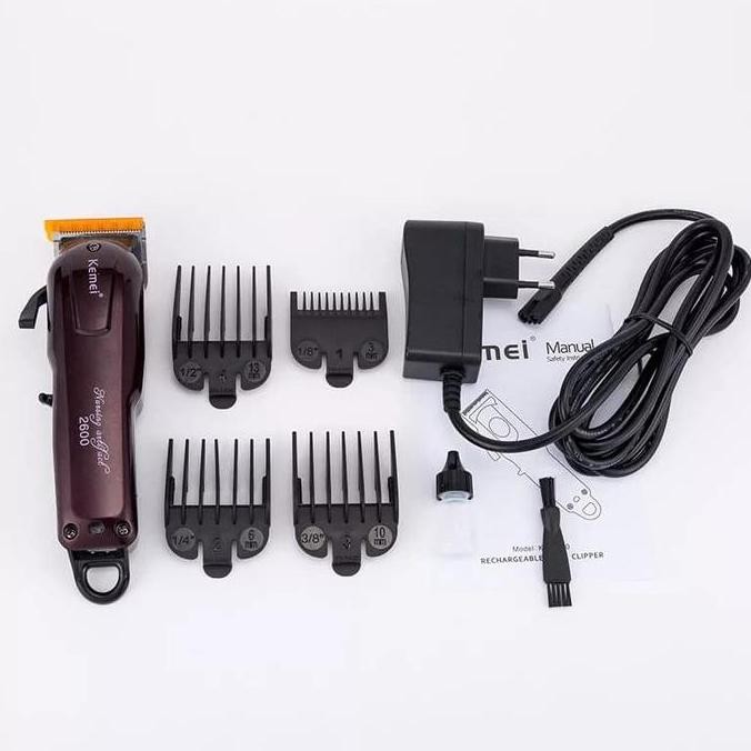 Garansi Kemei Km 2600 Mesin Cukur Rambut Kemei