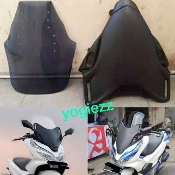 frame windshield honda all new pcx lokal 150 baby forza penutup cover frame pcx 150 lokal baby forza