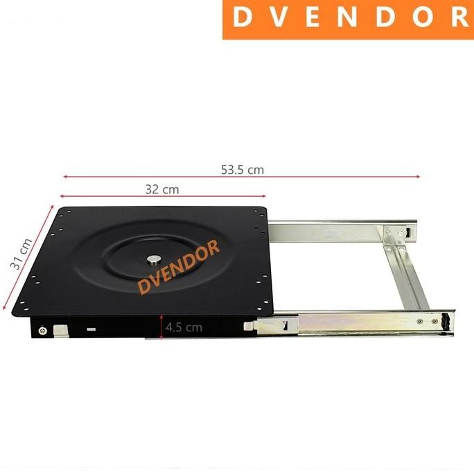 RAK TEMPAT GAS TARIK SLIDING PULL OUT PORTER GAS LPG TRAY TROLI RODA