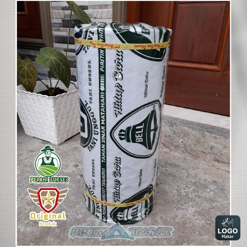 LEGOLANT- Plastik Mulsa Bell Lebar 100CM Panjang 600M - Plastik Mulsa Pertanian