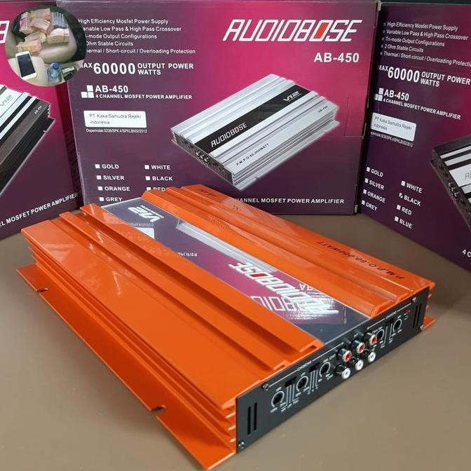 Power Audiobose Ab-450 Power Audio Bose Ab-450 Power Aidiobose Ab 450