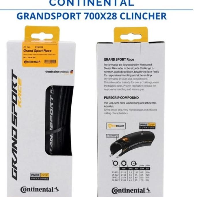 Ban Luar Continental Grandsport 700X25C Murah