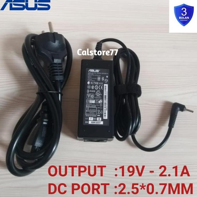 Netbook Laptop Ac/Dc Adapter Charger For Asus N17908 V85 R330 19V 2.1A